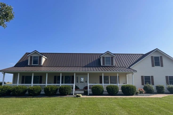 Residential Metal Roof in Converse, Indiana